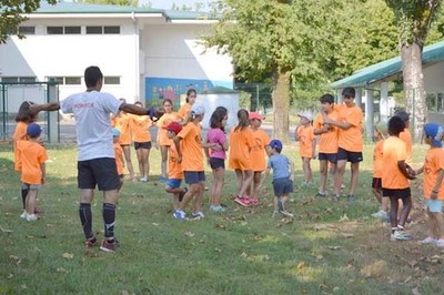 Tomio celebra durante das semanas o 1 Campus de Atletismo, con mis de 40 nenos e nenas