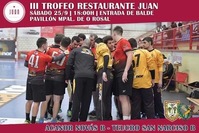 Los filiales de Acanor Novs y Teucro se citan ste sbado en O Rosal