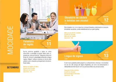 Comezan en setembro tres novos obradoiros organizados por Mocidade en Tomio