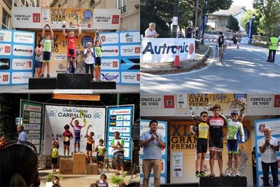 Ciclistas rosaleiros participaron en competicins de Vigo e O Carballio a pasada fin de semana