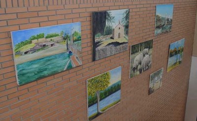 As trinta e sete obras do Certame de Pintura Antonio Fernndez poden verse no Mercado Municipal de Tomio at despois das Festas do Alivio