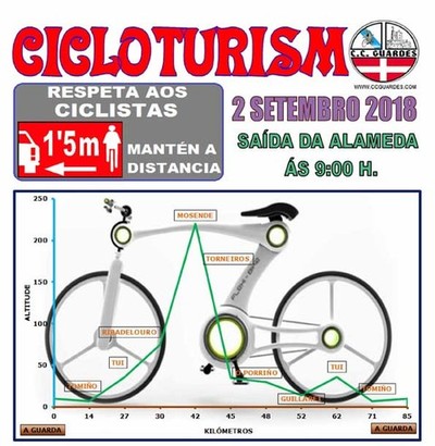 Salida del Club Ciclista Guards este domingo 2 de septiembre