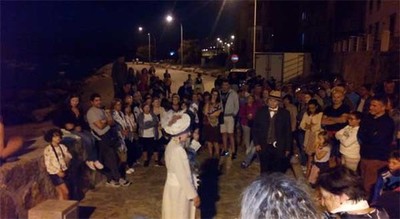 xito de participacin nas visitas teatralizadas polo casco histrico da Guarda 