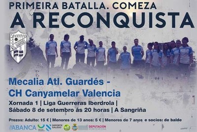 El Mecalia Atl. Guards inicia #LaReconquista este sbado en A Sangria
