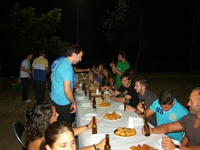 A BANDA MARIEIRA  AMPARO DO MONTE CELEBROU ONTE A SA CEA ANUAL