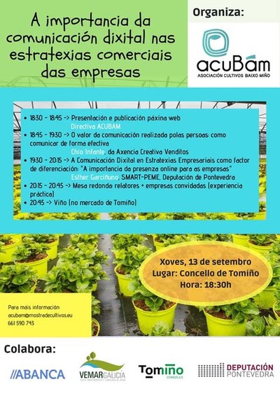 acuBam resalta a importancia da comunicacin dixital nas empresas cunhas xornadas abertas este xoves