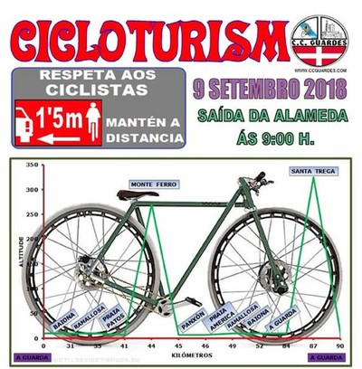 Salida del Club Ciclista Guards este domingo 9 de septiembre