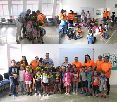 40 nenos e nenas participaron no campamento urbano durante este vern na Guarda