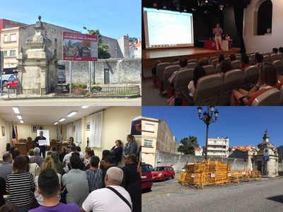 As obras de Concepcin Arenal arrancan este luns na Guarda