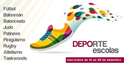 Abertas as inscricins para as Deporte-Escolas 2018-19 no Rosal, A Guarda, Oia, Tomio e Tui