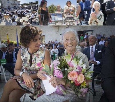 Tomio recoece a contribucin social e cultural de Tinita Ozores