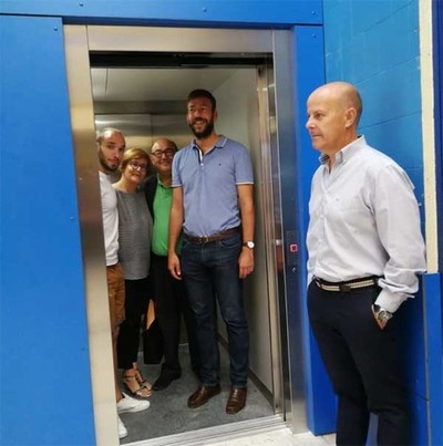 O colexio de Guillarei estrear este curso ascensor