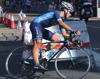 Aser Estvez de concentracin en altura en las montaas orensanas