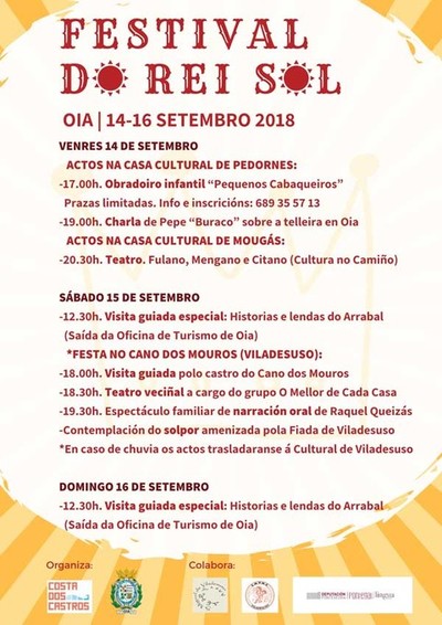 O Festival do Rei Sol ofrece tres das de actividades vinculadas co patrimonio en Oia