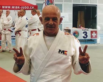 El judoka tudense Lino Martnez participa en el Campeonato de Policas y Bomberos