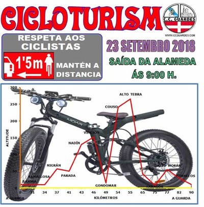 Salida del Club Ciclista Guards este domingo 23 de septiembre