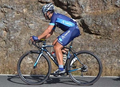 El ciclista guards Aser Estvez termina la temporada en la Vuelta Ciclista a Galicia