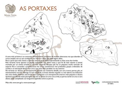 O Concello de Tomio renova a sinalizacin do Ecoparque Arqueolxico do Monte Tetn