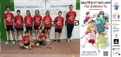 Los jugadores del Club Bdminton Tui siguen progresando, y se incorporan nuevas caras a la competicin.