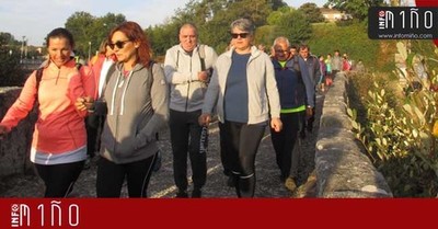 Especial - A Andaina da Pedra Santa pechou o pasado sbado o calendario de andainas saudables da Eurocidade 