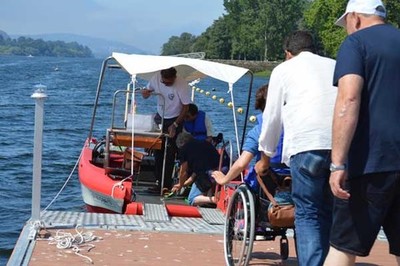 Duascentas persoas participan nas actividades nuticas para persoas con mobili-dade reducida, organizadas este vern entre Tomio e Cerveira 