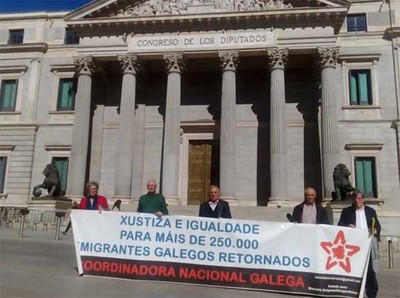 Cinco anos de loita dos emigrantes retornado