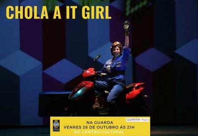 A mecnica, blogueira e youtuber -Chola a it girl- chega  Guarda este venres