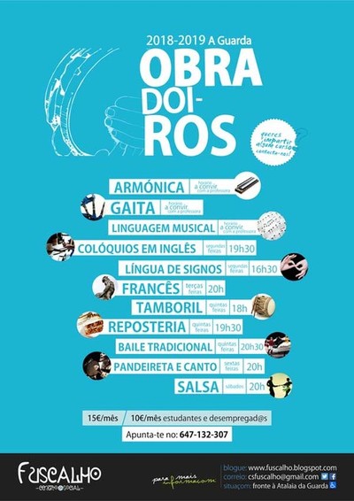 Novos obradoiros no Centro Social O Fuscalho da Guarda