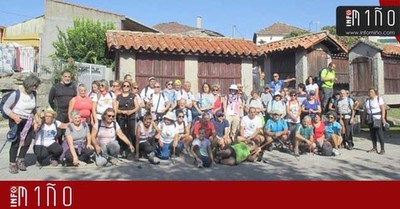 Especial  - Vecios da Guarda e Caminha participaron na Andaina pola Ruta do Monumento Nacional Pena Corneira