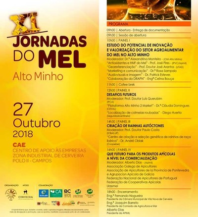 XI Jornadas do Mel do Alto Minho analisam impacto da Inovao e Tecnologia no setor