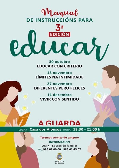 Contina na Guarda a terceira edicin de -Manual de instrucins para educar-