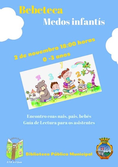 A Biblioteca Pblica Municipal da Guarda acolle un encontro con nais, pais e bebs de 0 a 3 anos