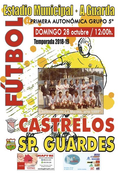 O Sporting Guards recibe este domingo ao Castrelos