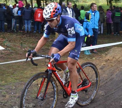 El ciclista guards Aser Estvez retoma la competicin en O Porrio