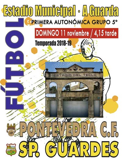 O Sporting Guards enfrntase este domingo ao Pontevedra CF