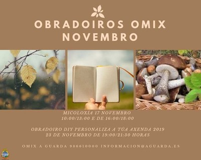 A OMIX da Guarda oferta das novas actividades en novembro