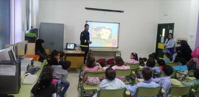 O GES da Guarda visita os centros educativos para realizar charlas informativas
