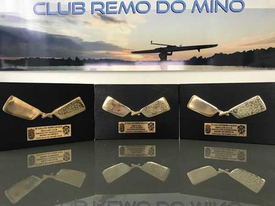 Tres galardones acreditan  al Club Remo do Mio como el mejor club de remo olmpico en la gala del remo gallego