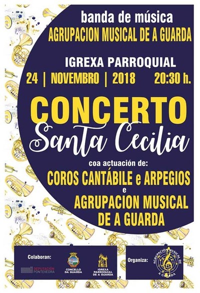 Concierto de Santa Cecilia este sbado en la Iglesia Parroquial de A Guarda