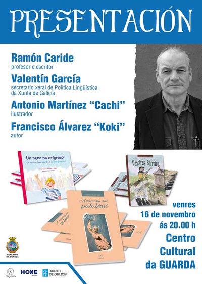 O escritor Francisco lvarez -Koki- presenta este venres  os seus ltimos traballos literarios