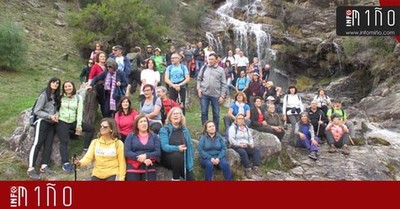 Especial - Vecios da Guarda e Caminha participaron na Andaina pola Ruta dos Muos do Foln e do Picn no Rosal