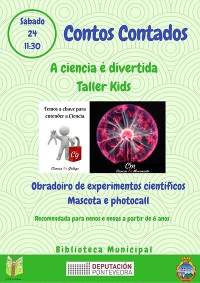 Nova sesin de -Contos Contados- este sbado na Biblioteca Pblica Municipal da Guarda