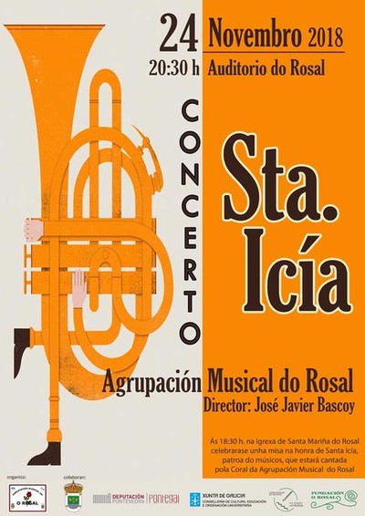 Concerto de Santa Ica da Banda de Msica do Rosal