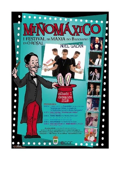 El I Festival de Maxia do Baixomio tendr lugar este sbado en O Rosal