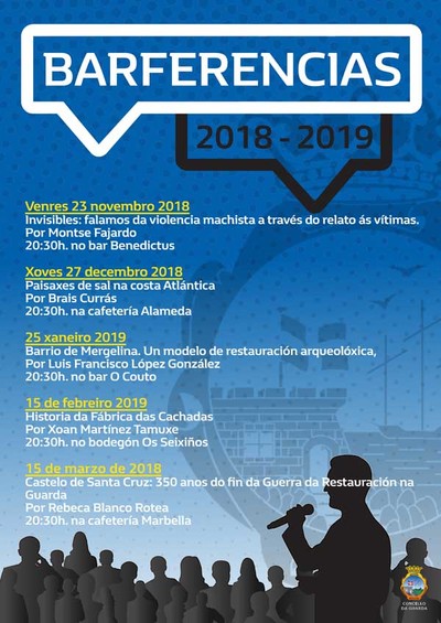 Este venres arrancan as Barferencias de Inverno 2018 na Guarda