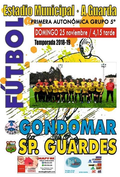 O Sporting Guards enfrntase este domingo ao Gondomar