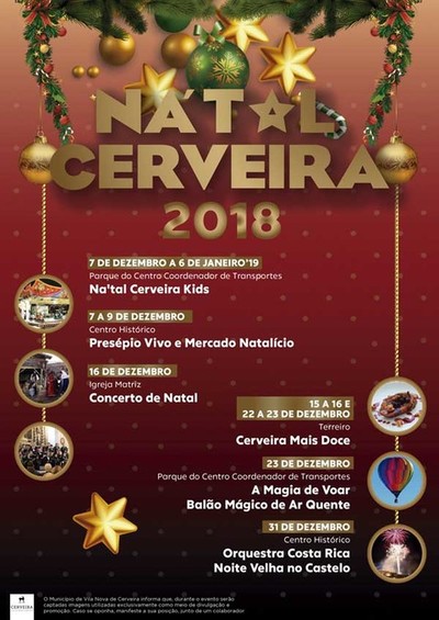 Natal Cerveira 2018: Cinco fins-de-semana repletos de animao e experincias mgicas