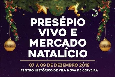 1 fim-de-semana Natal Cerveira com recriao bblica, mercado, diverso infantil e decorao das ruas