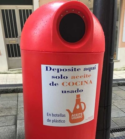A Guarda instala novos puntos de recollida de aceite usado