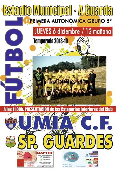 O Sporting Guards enfrntase este xoves ao Umia CF